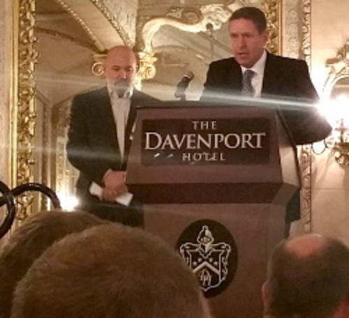 For Outstanding Leadership in Water Resources, the Award goes to Larry Martin